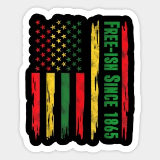 juneteenth flag 2023 Sticker